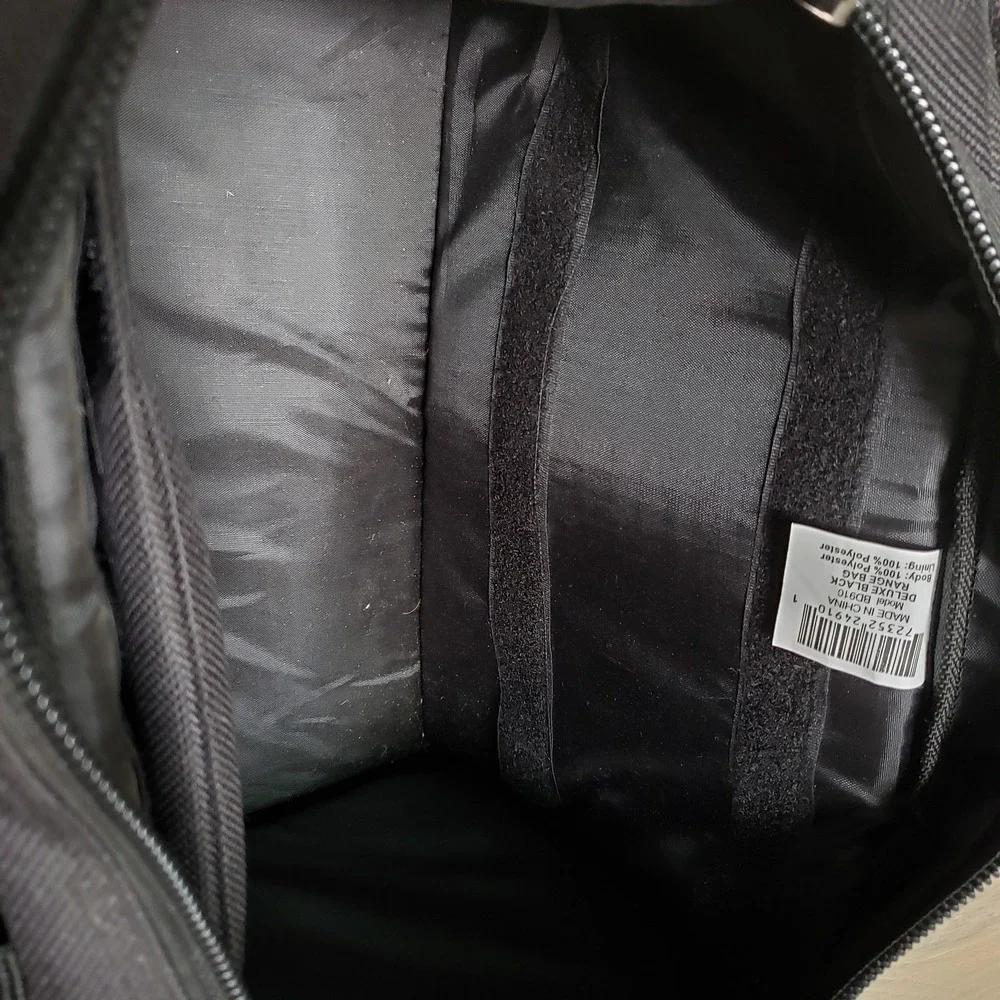 Bulldog Deluxe Range Bag Black Shooting w/ Strap 13